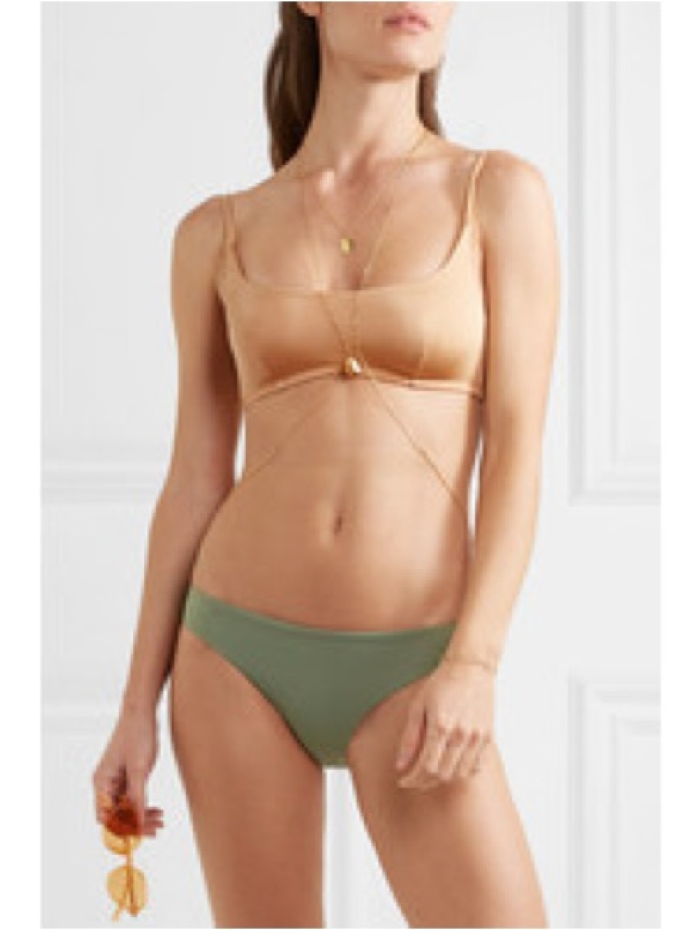 Emma Pake Aurora Fia Tasseled Bikini size Small